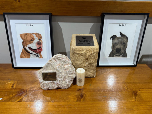 Pet Portrait Memorial - Remembering Loved Pets
