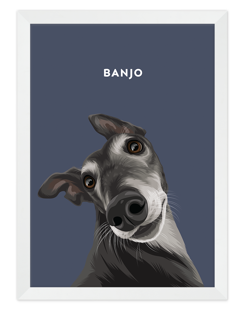 Custom Pet Portrait - One Pet