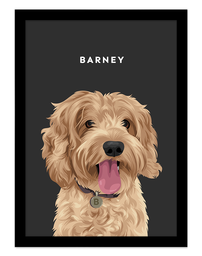 Custom Pet Portrait - One Pet
