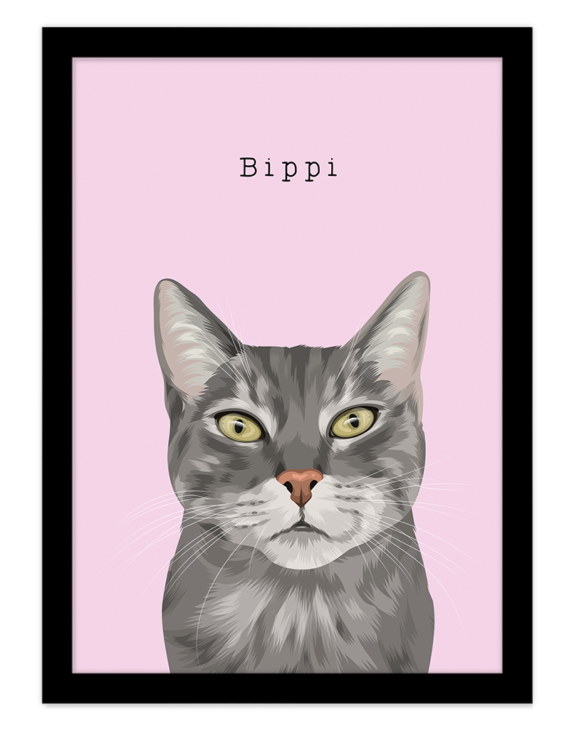 Custom Pet Portrait - One Pet