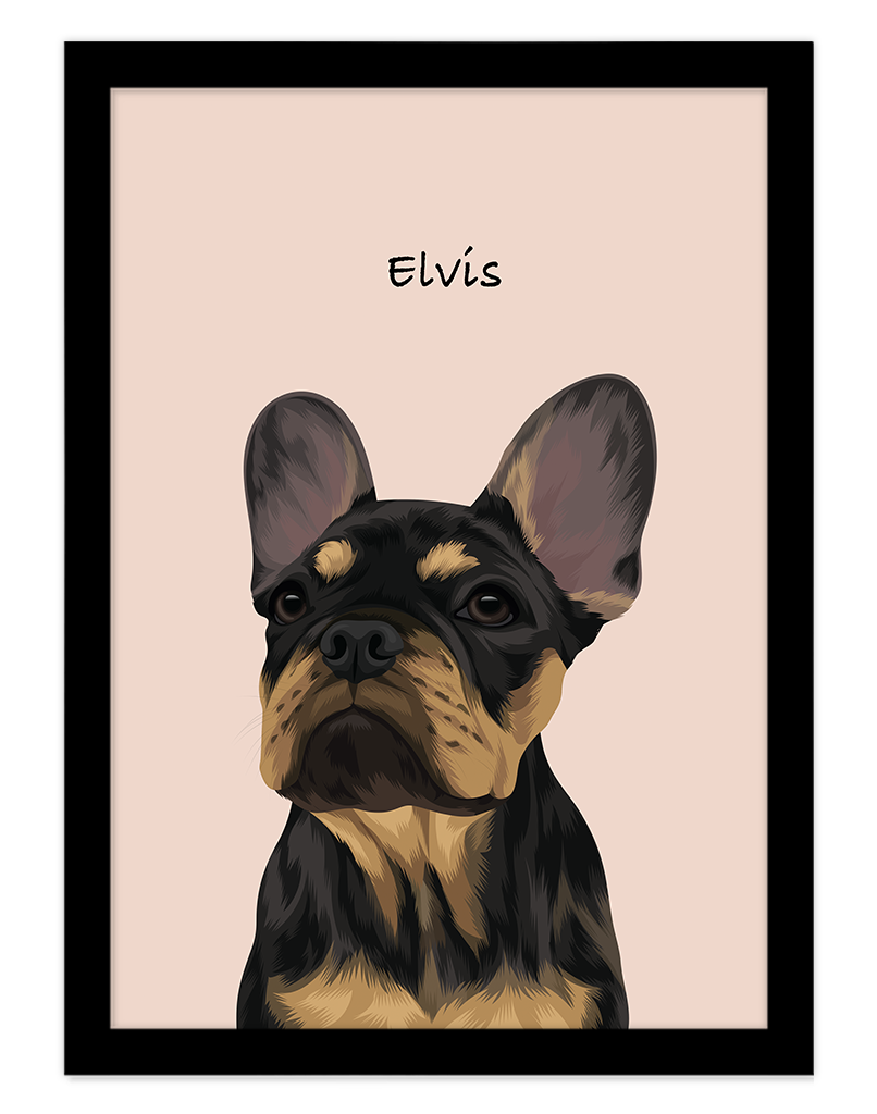 Custom Pet Portrait - One Pet