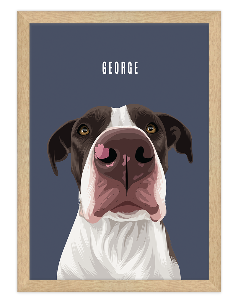 Custom Pet Portrait - One Pet