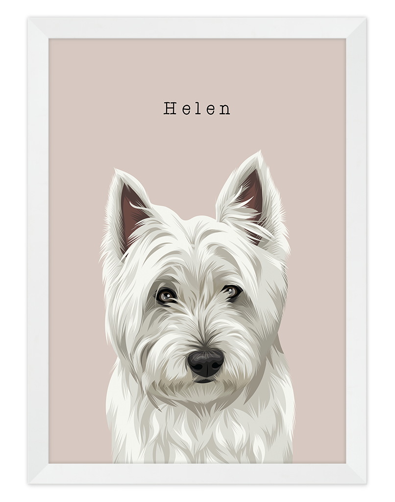Custom Pet Portrait - One Pet