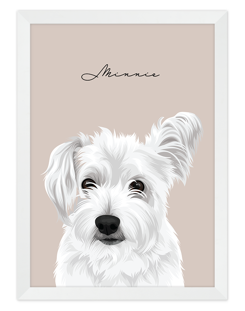Custom Pet Portrait - One Pet