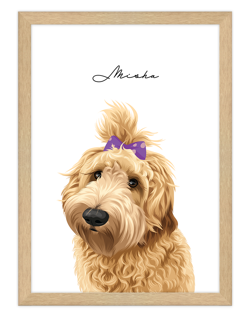 Custom Pet Portrait - One Pet