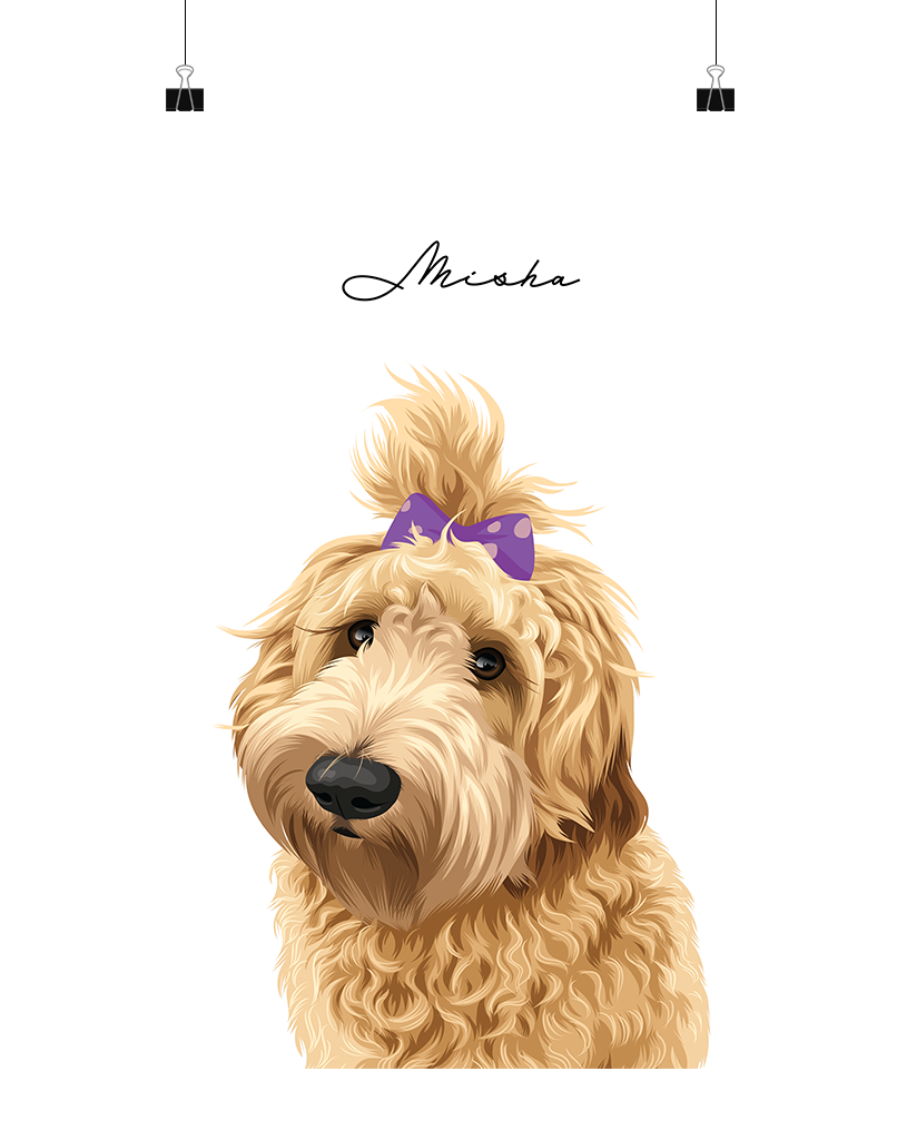 Custom Pet Portrait - One Pet