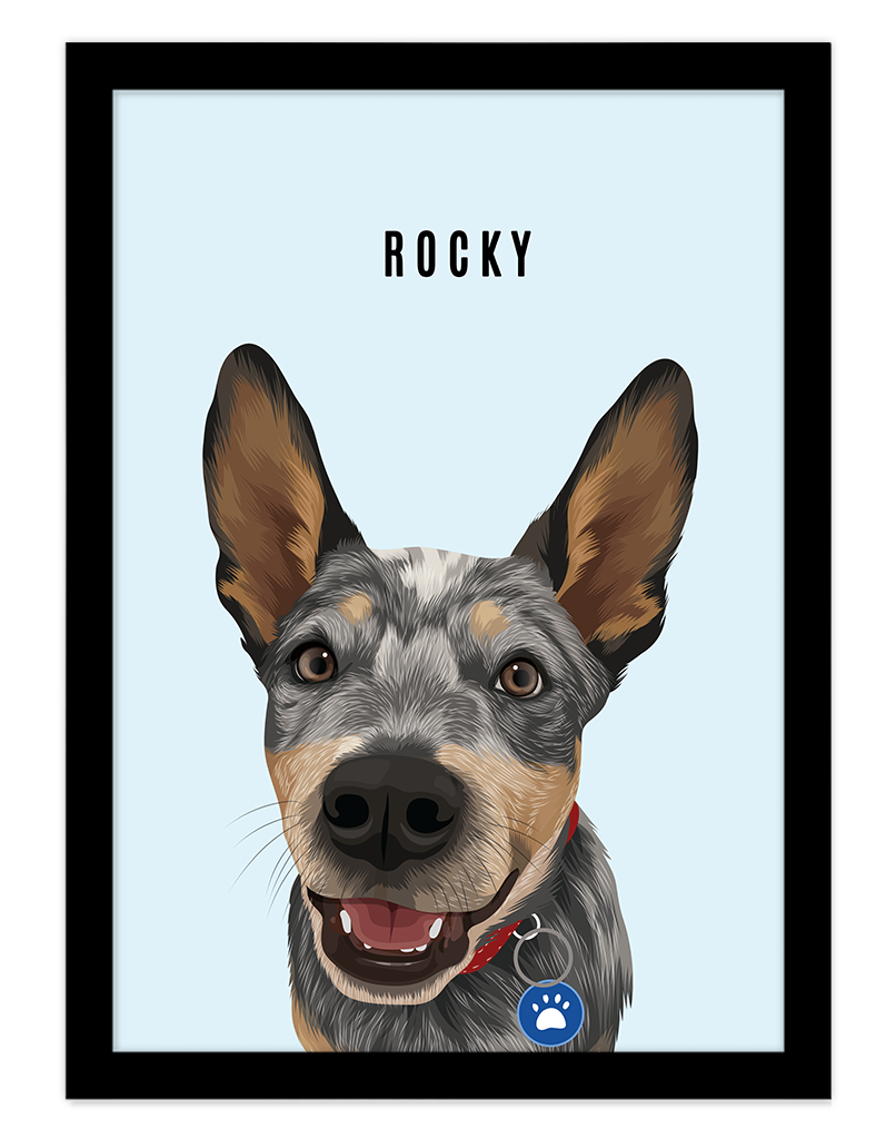 Custom Pet Portrait - One Pet