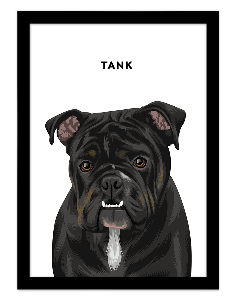 Custom Pet Portrait - One Pet