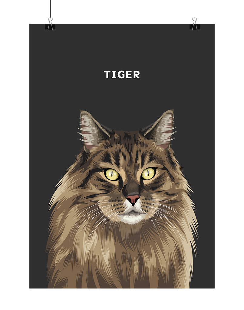 Custom Cat Portrait
