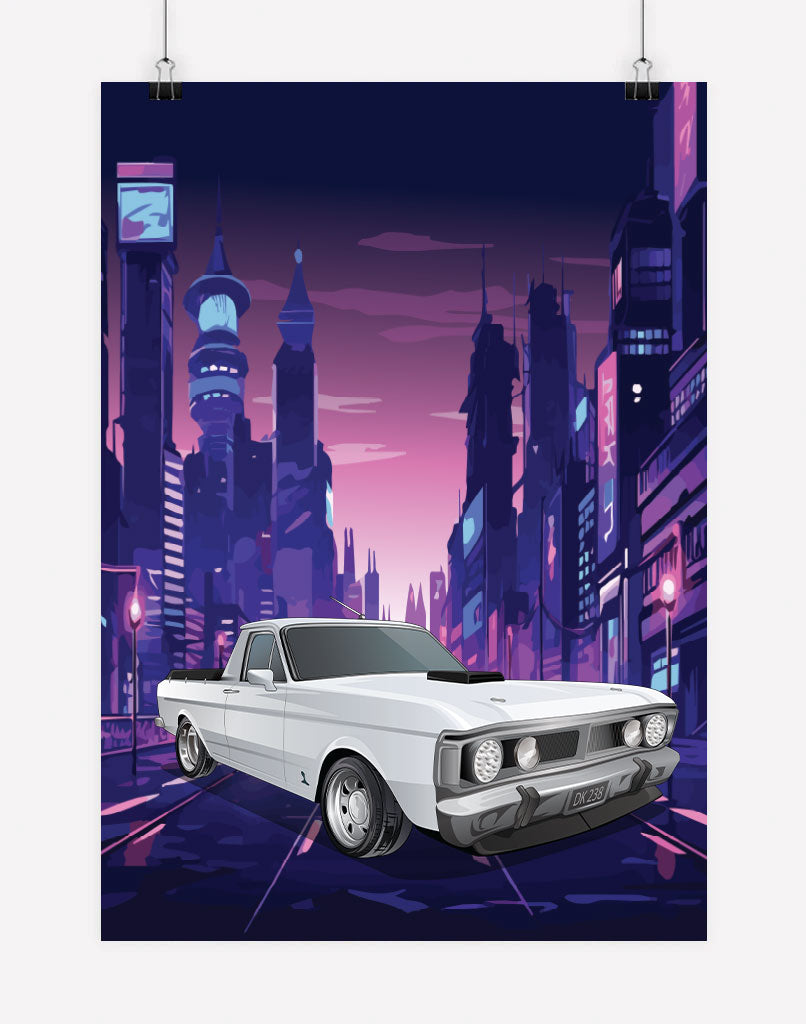 Custom Car Portrait - A4 - Unframed - Portrait Australia