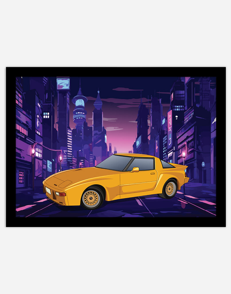 Custom Car Portrait - A4 - Unframed - Portrait Australia