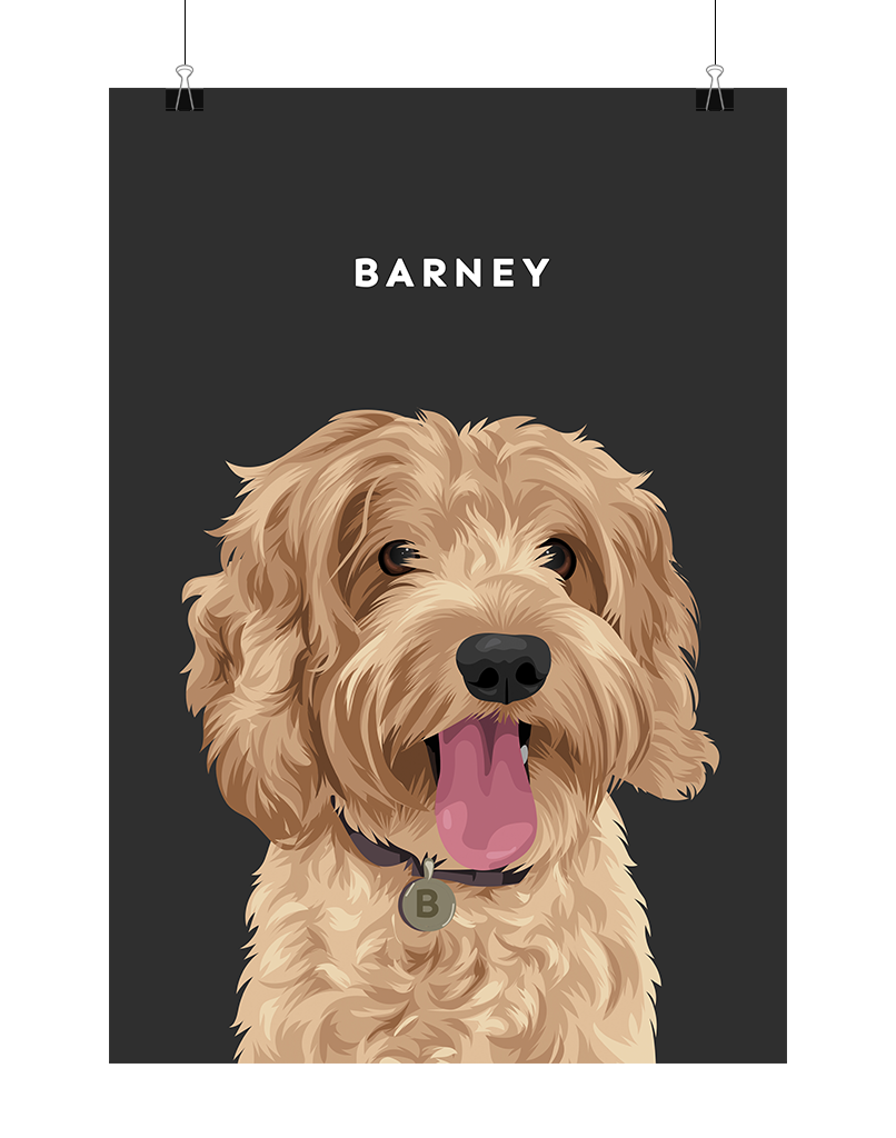 Custom Pet Portrait - One Pet