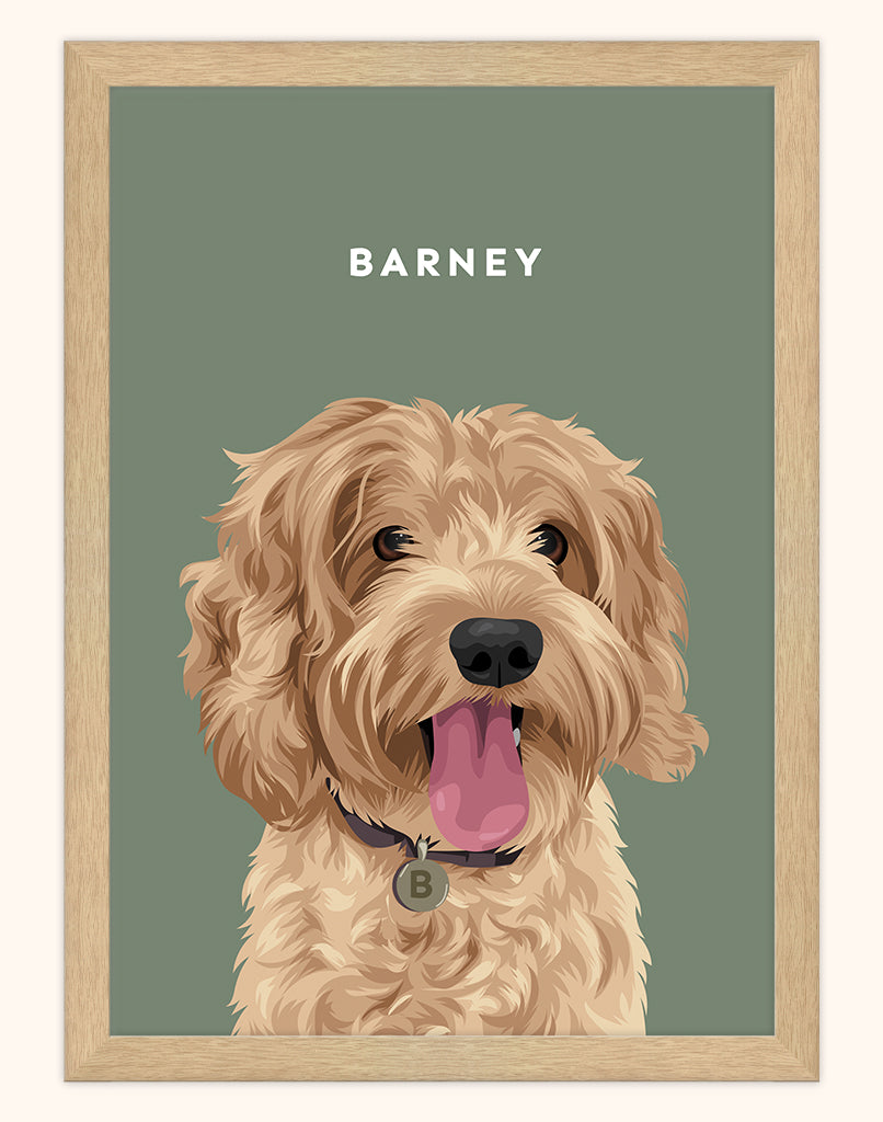 Custom Pet Portrait - One Pet