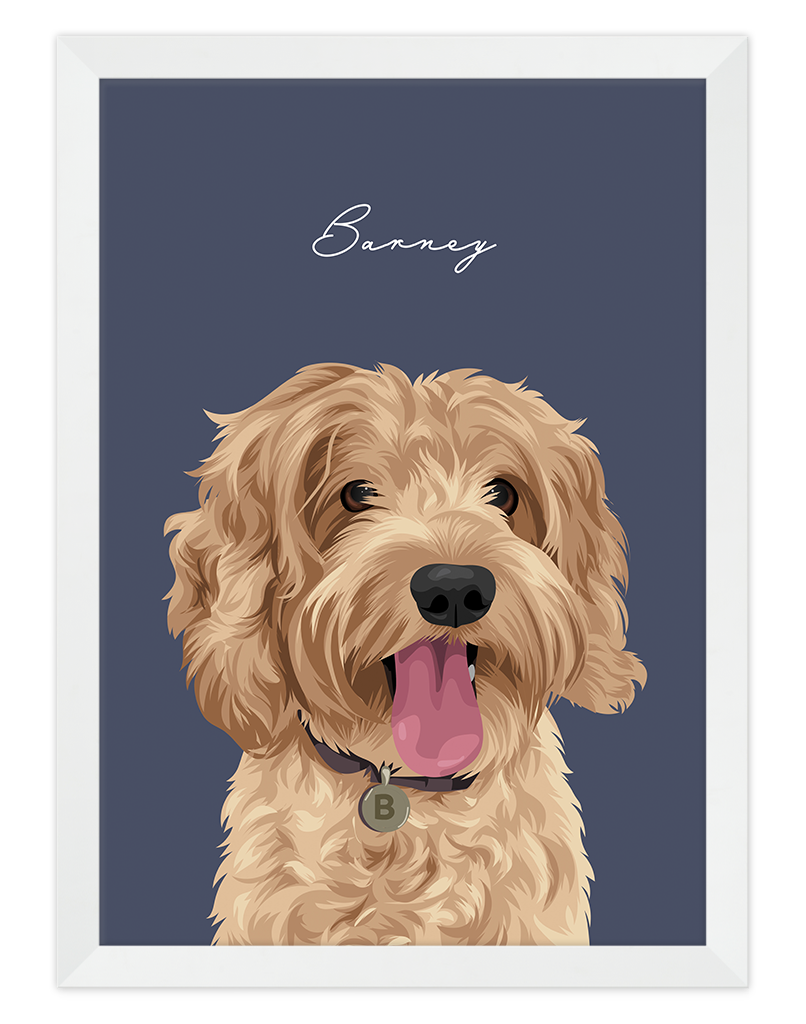 Custom Pet Portrait - One Pet