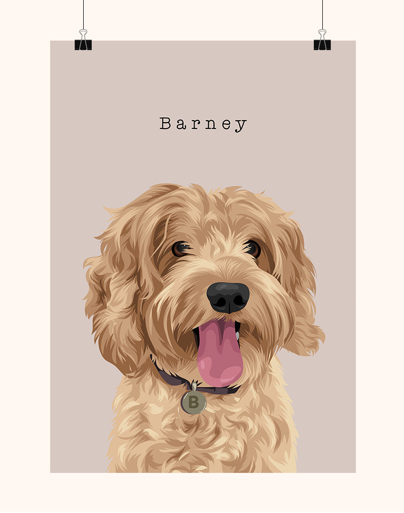 Custom Pet Portrait - One Pet