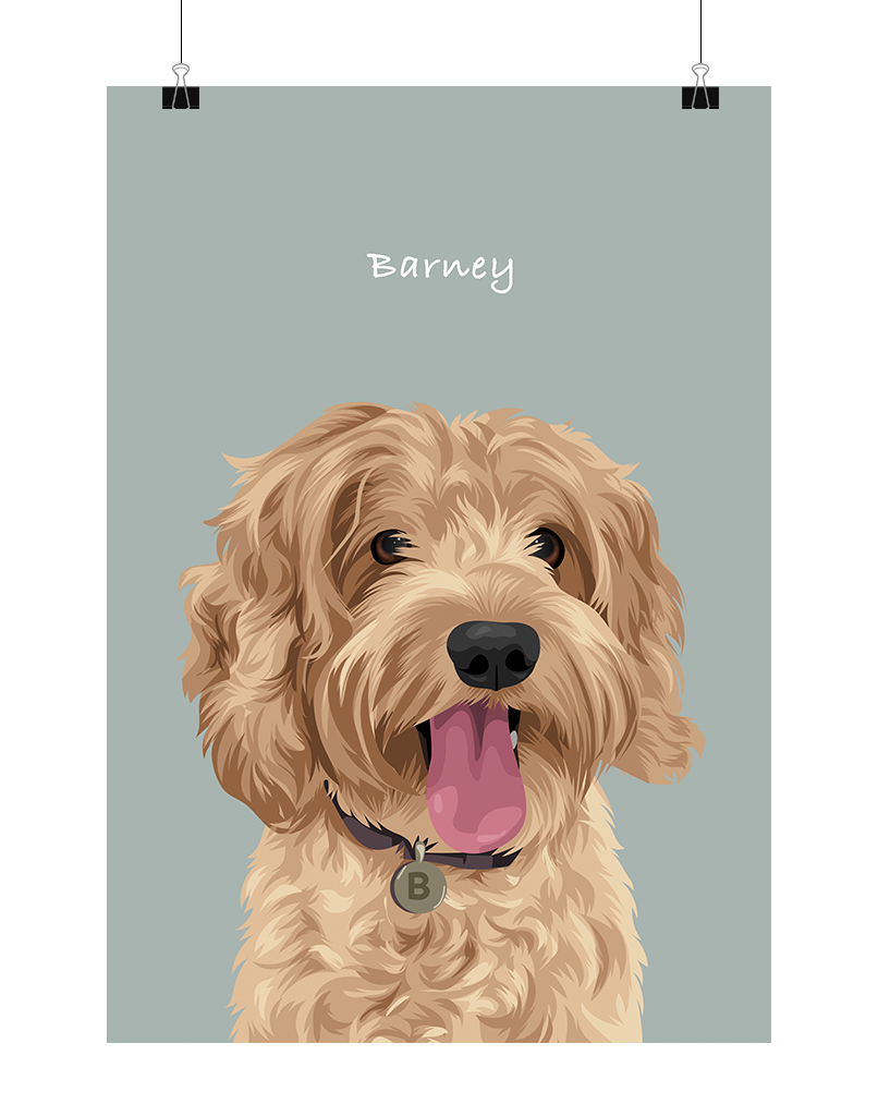 Custom Pet Portrait - One Pet