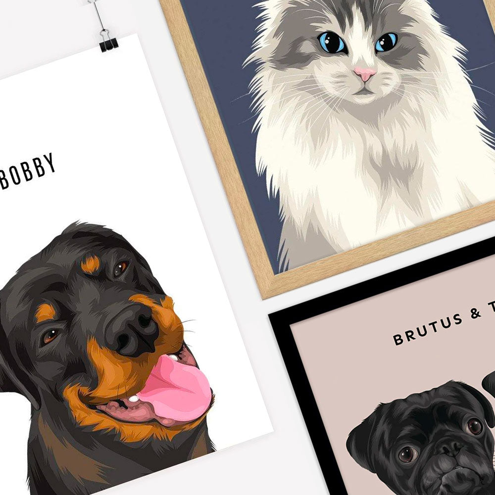 Pet Portrait Customised
