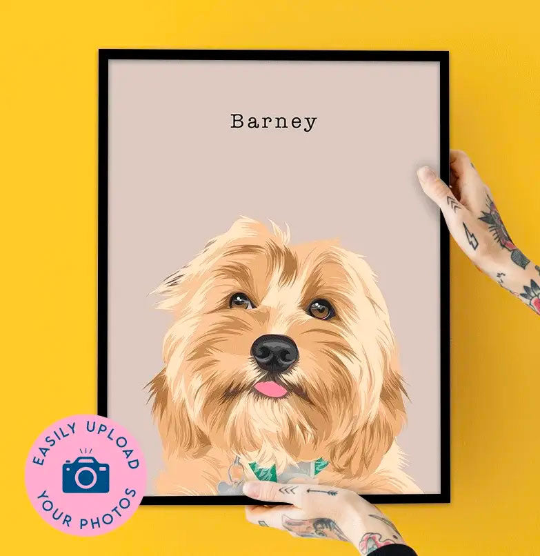Custom Pet Portraits Australia - Dog Portrait