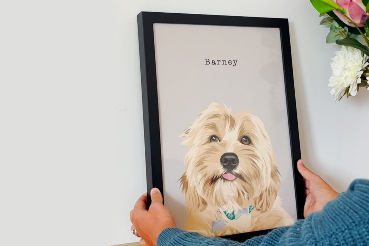 Framed Pet Portrait