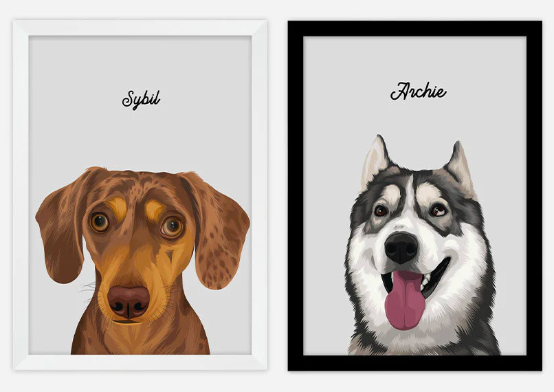 Custom Pet Portraits Australia by Oh Barney