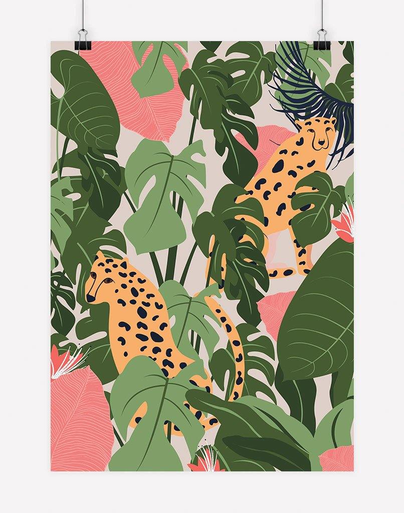 Ain't No Cheetah | Wall Art - A4 - Unframed - Blush Australia