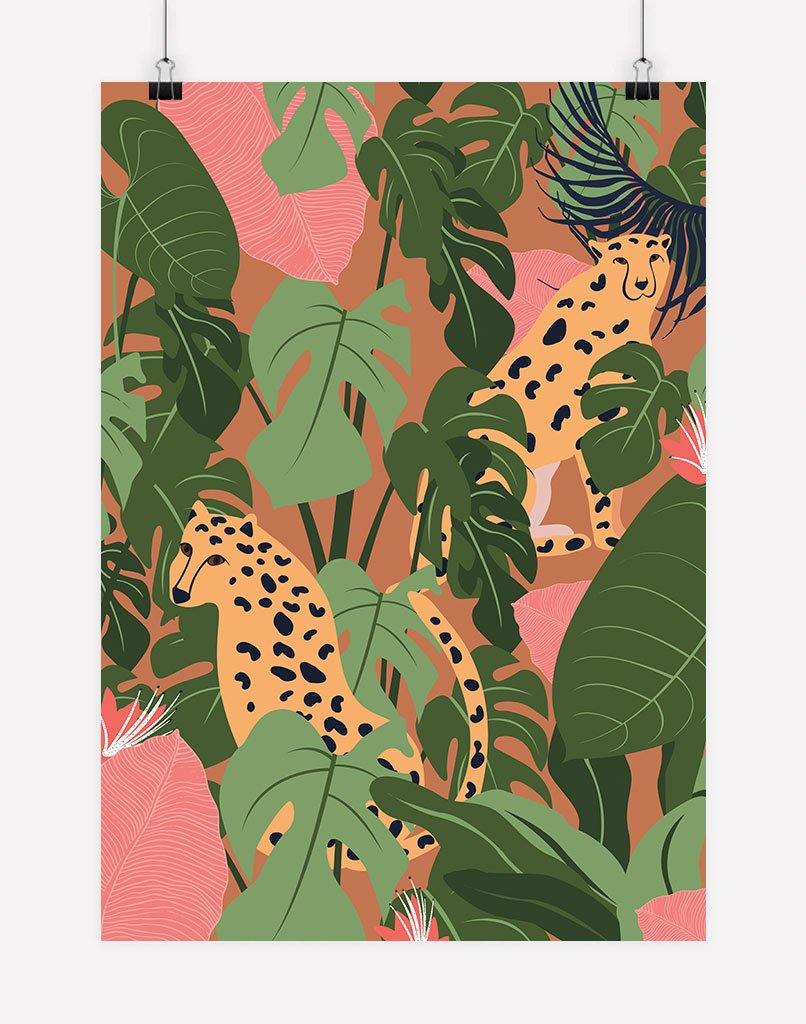 Ain't No Cheetah | Wall Art - A4 - Unframed - Rust Australia