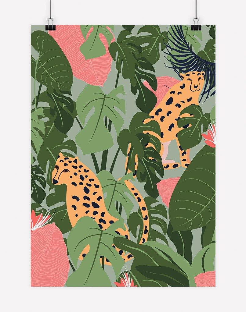Ain't No Cheetah | Wall Art - A4 - Unframed - Sage Australia