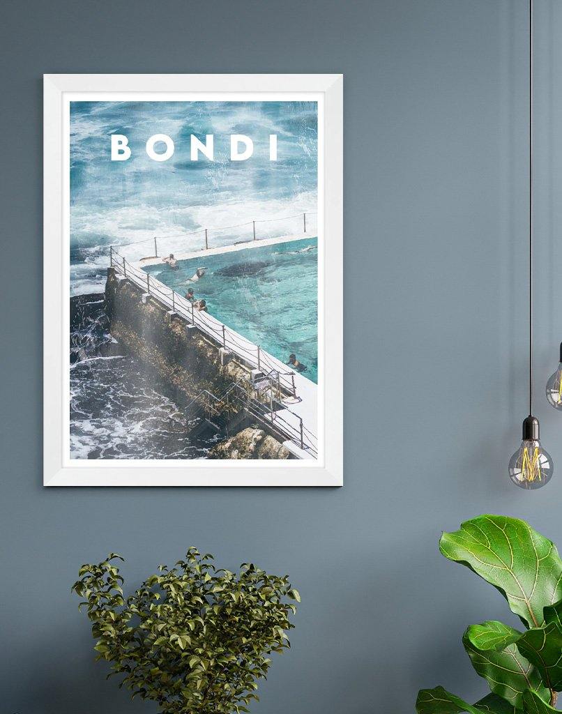 Bondi | Photography - Travel Poster Wall Art - A4 - Unframed - Australia