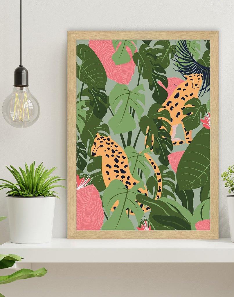 Ain't No Cheetah | Wall Art - A4 - Unframed - Rust Australia