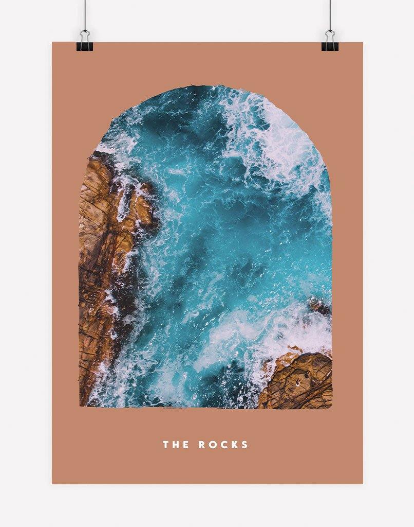 The Rocks | Photography - Wall Art - A4 - Unframed - Rust Australia