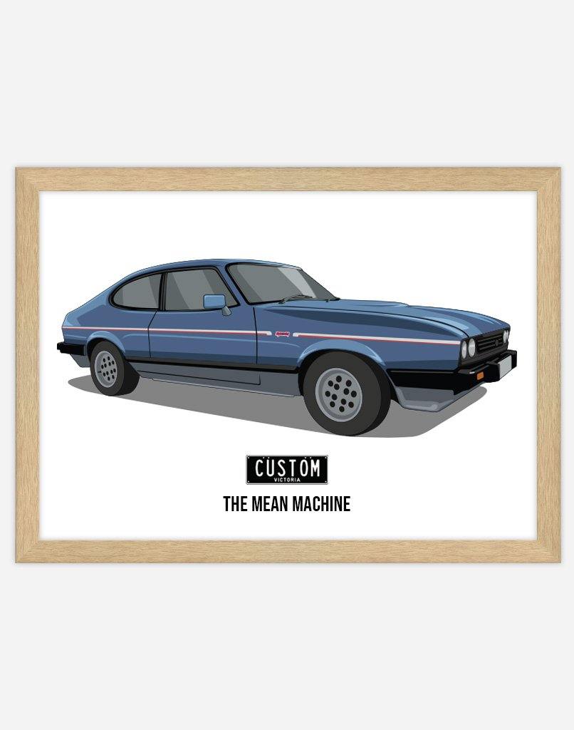 Custom Car Portrait - A4 - Unframed - Portrait Australia