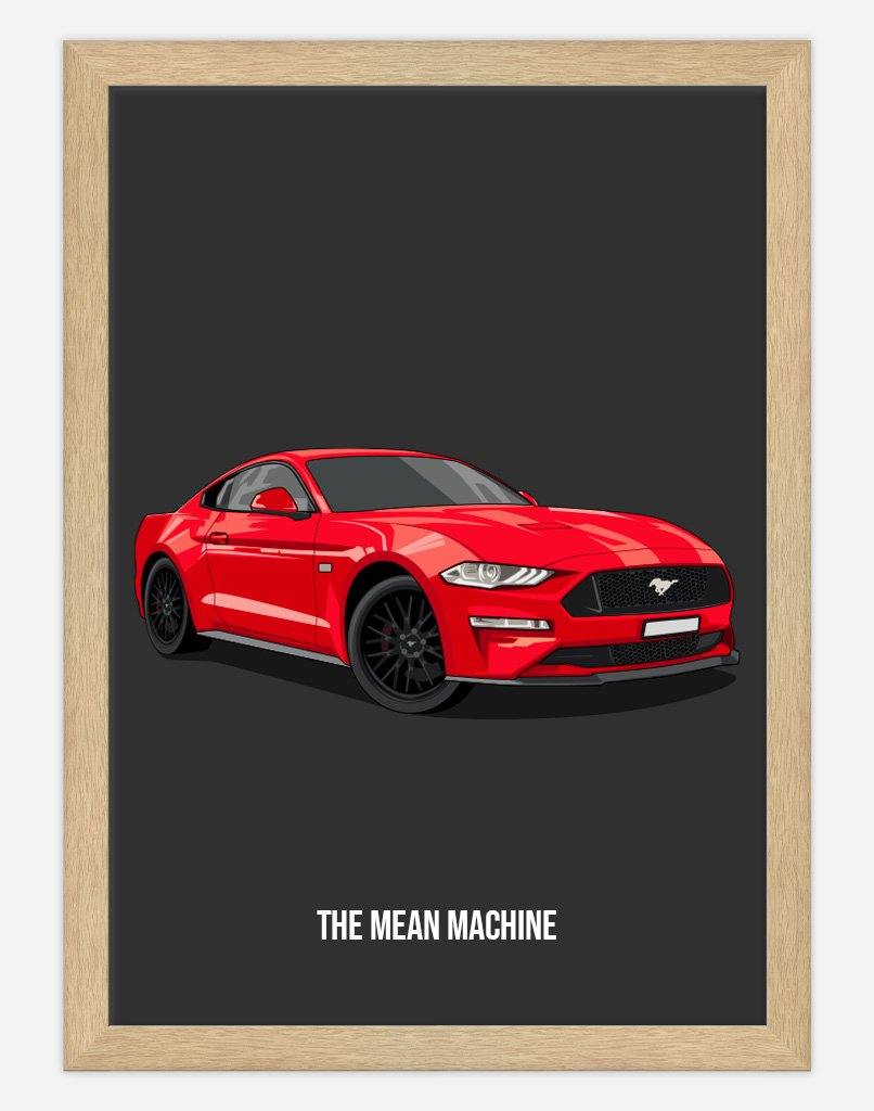 Custom Car Portrait - A4 - Unframed - Portrait Australia