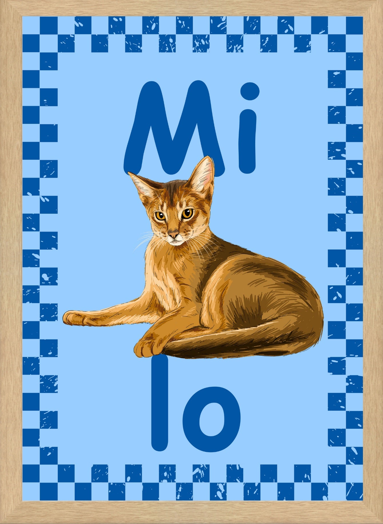 Funky Custom Pet Portrait - One Pet