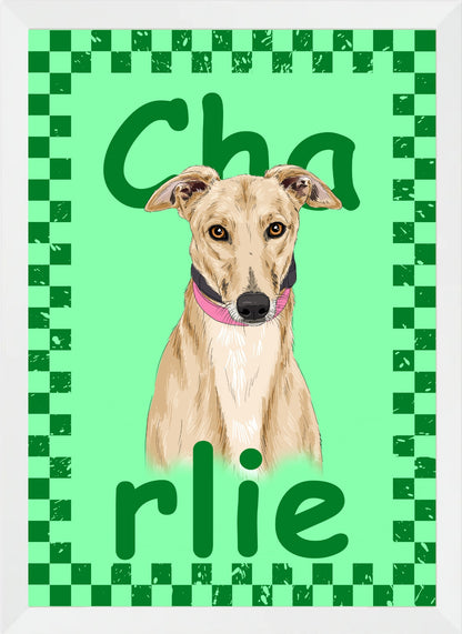 Funky Custom Pet Portrait - One Pet