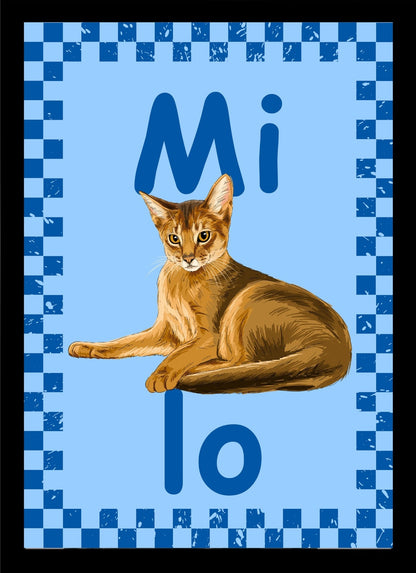 Funky Custom Pet Portrait - One Pet