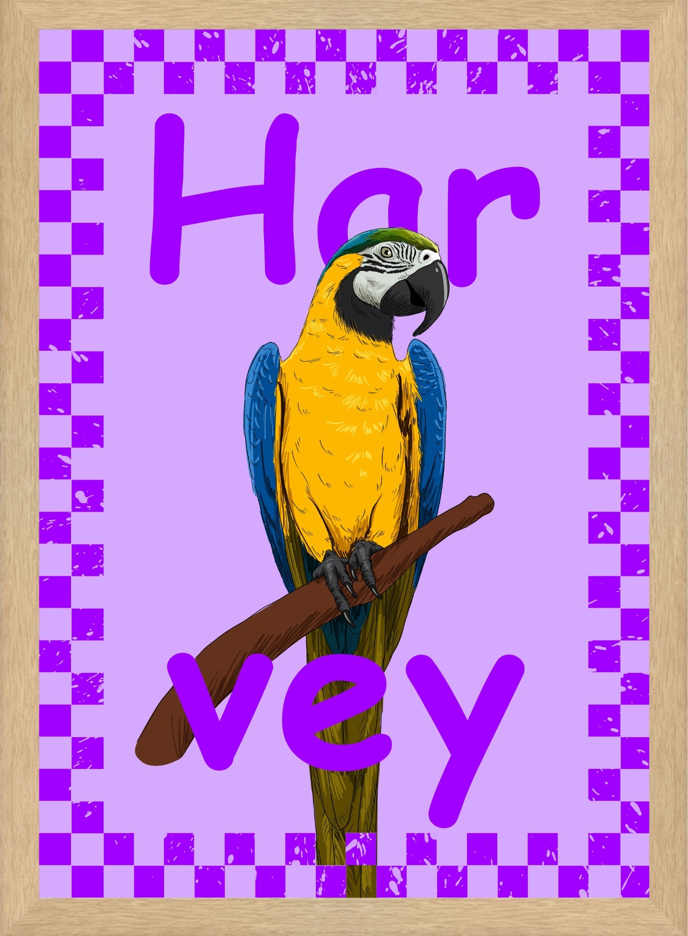 Funky Custom Pet Portrait - One Pet