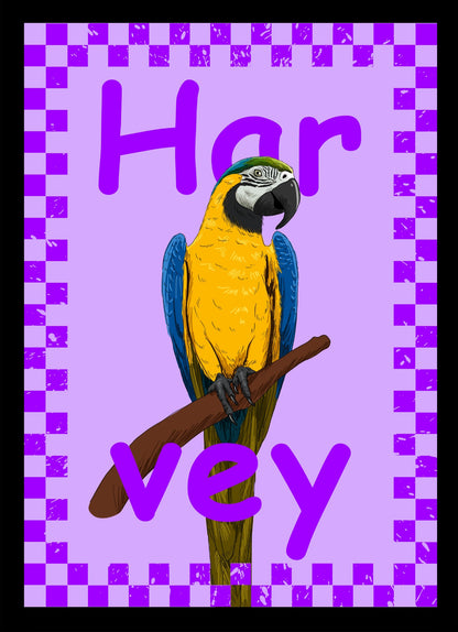 Funky Custom Pet Portrait - One Pet