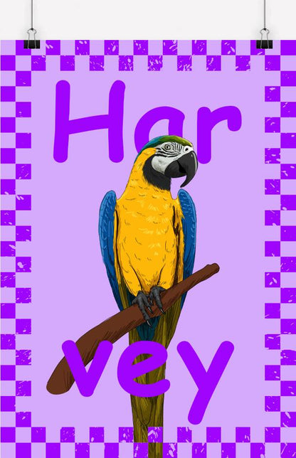 Funky Custom Pet Portrait - One Pet
