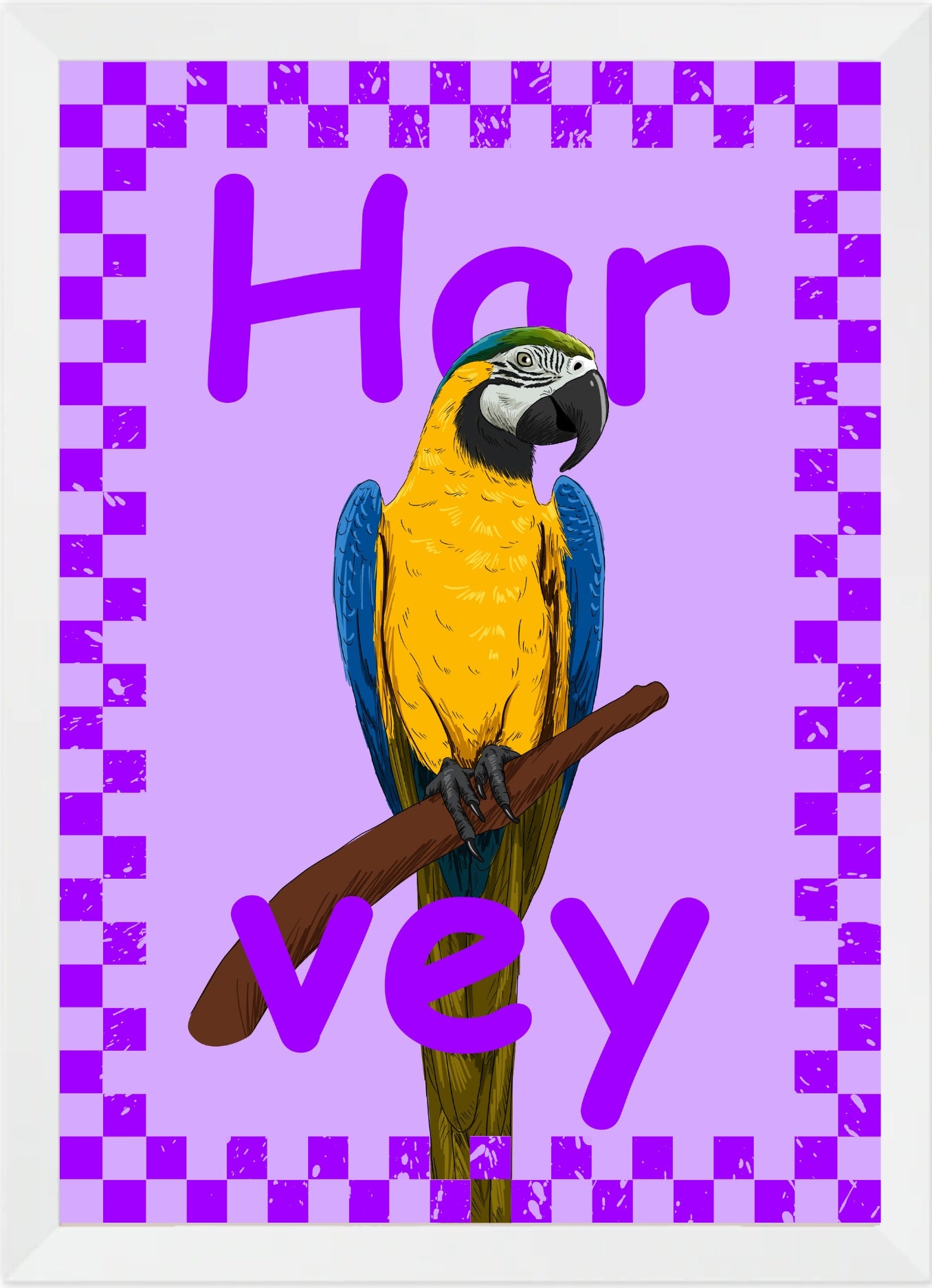 Funky Custom Pet Portrait - One Pet