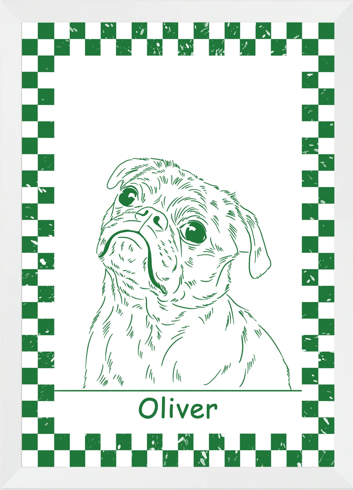 Custom Pet Line Drawing
