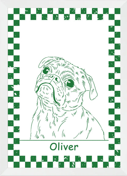 Custom Pet Line Drawing