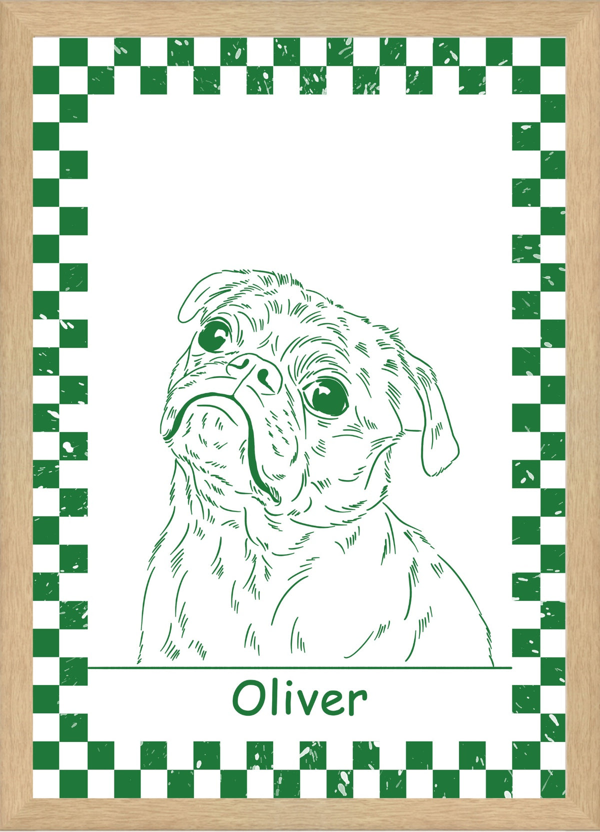 Custom Pet Line Drawing