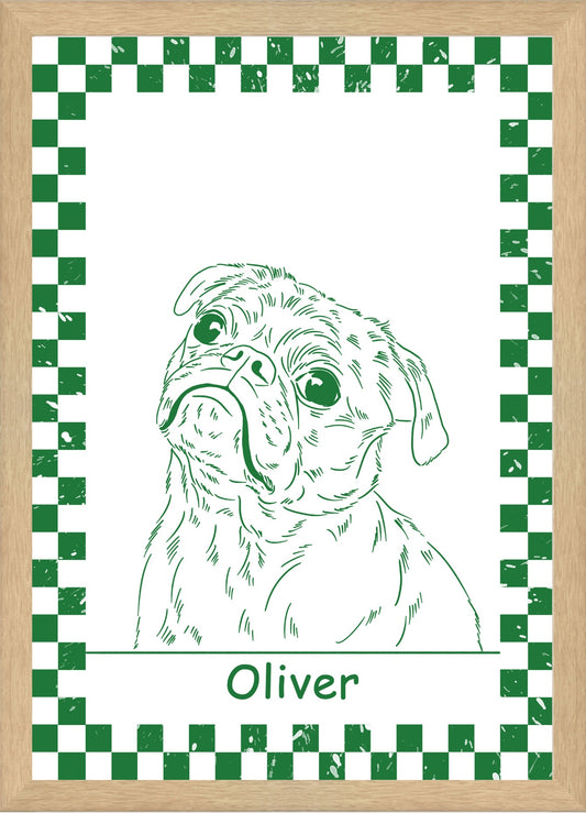 Custom Pet Line Drawing