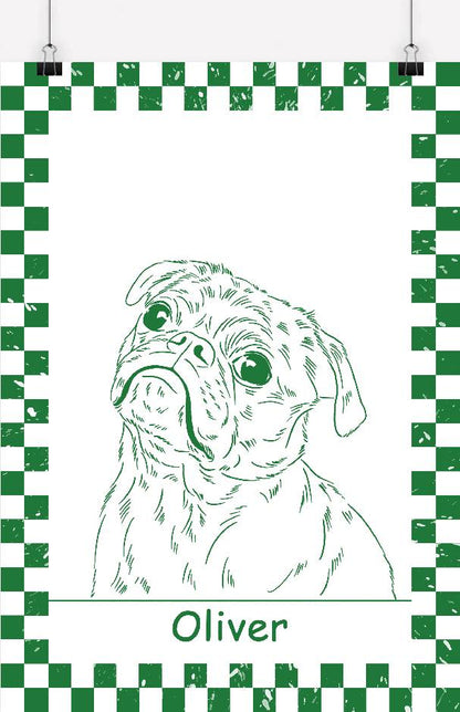 Custom Pet Line Drawing