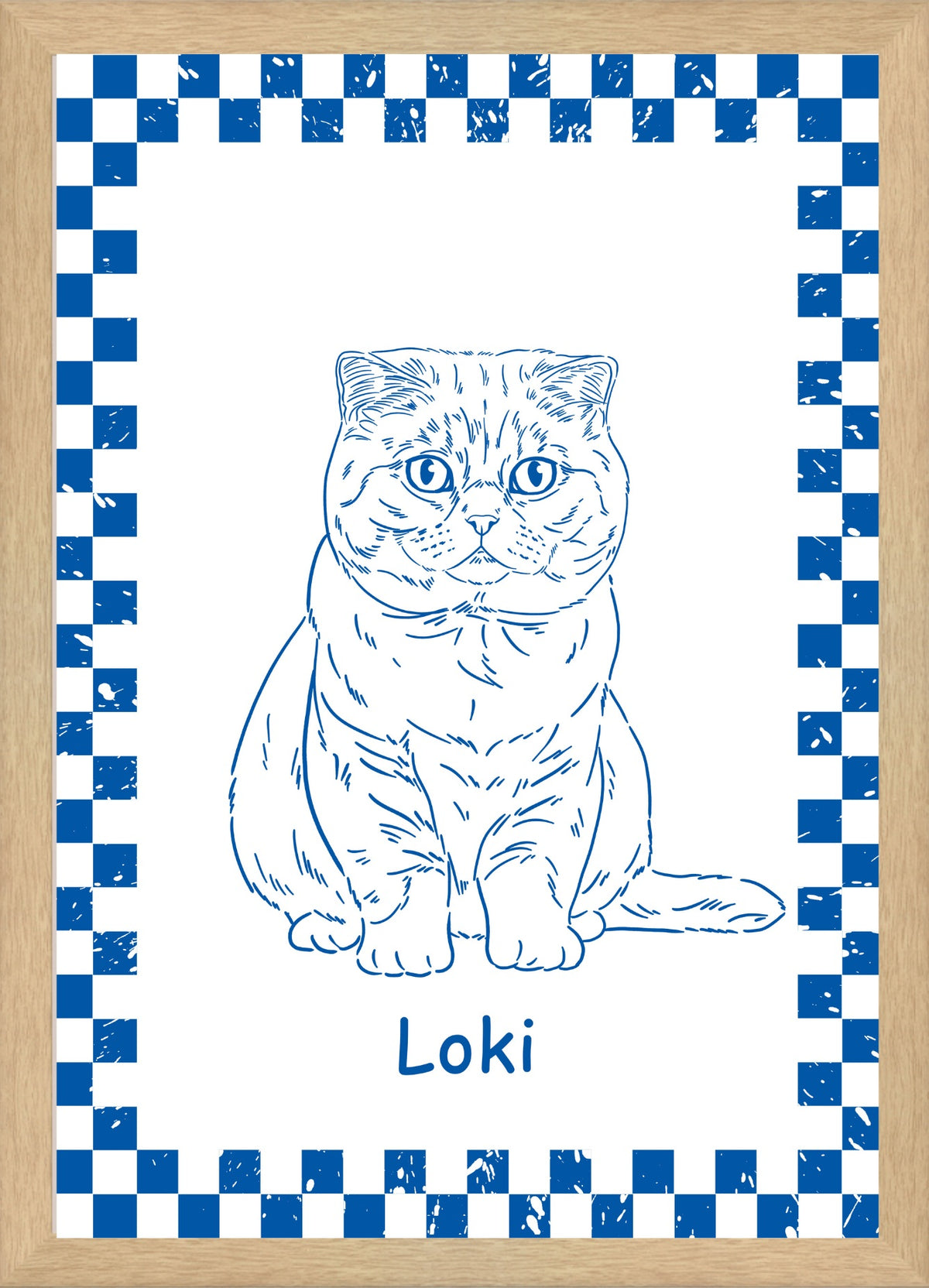 Custom Pet Line Drawing