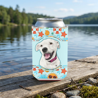Custom Pet Portrait Stubby Holder