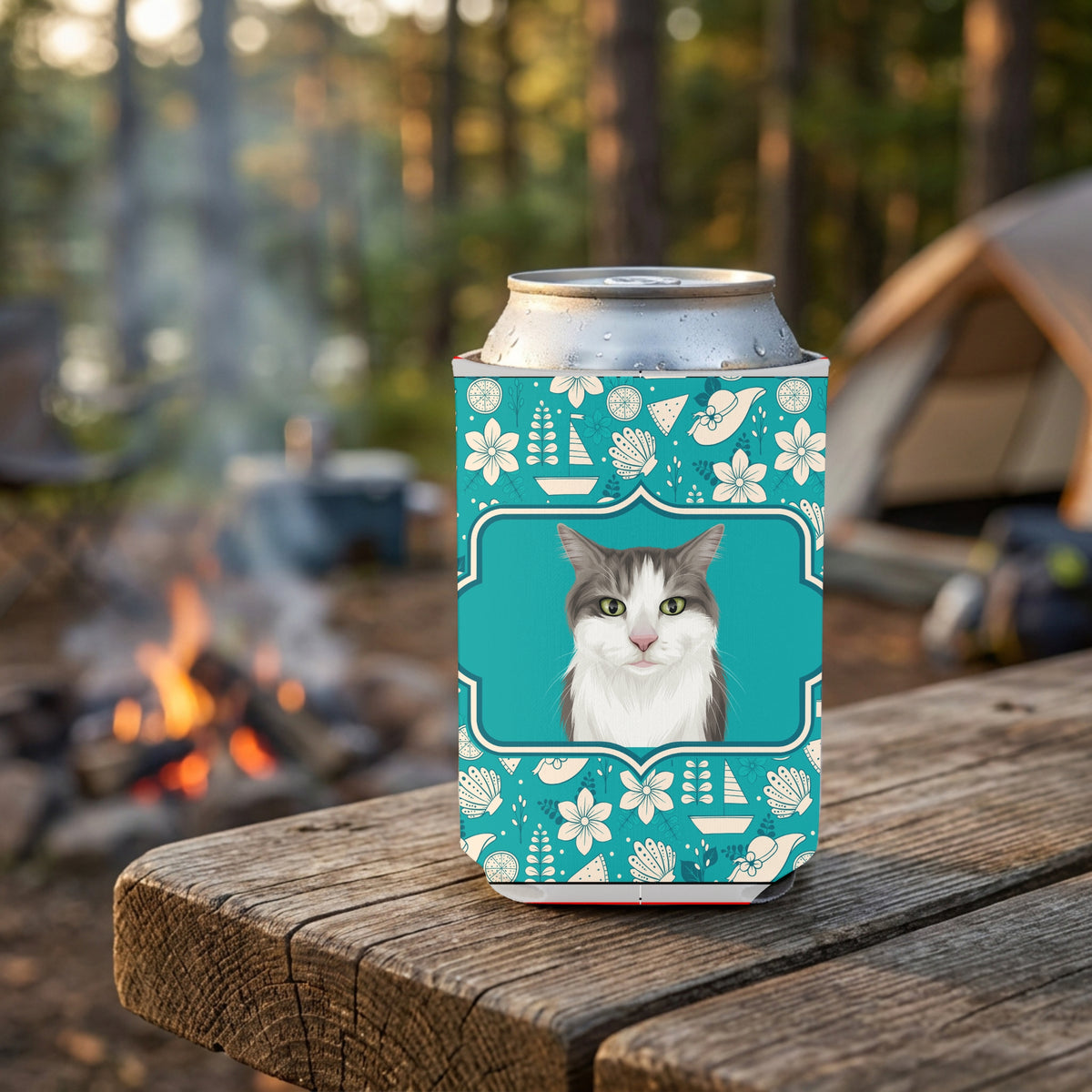 Custom Pet Portrait Stubby Holder
