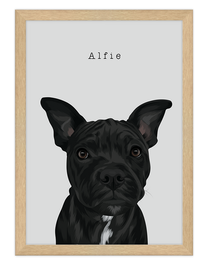 Custom Pet Portrait - One Pet