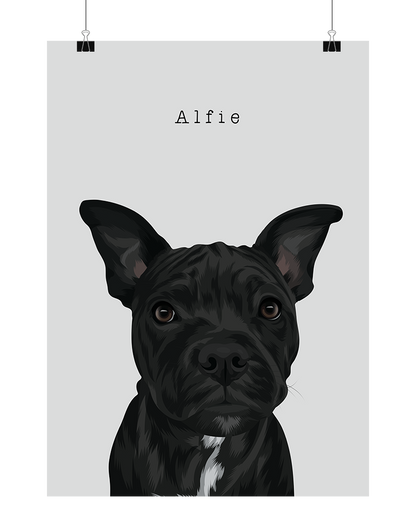 Custom Pet Portrait - One Pet