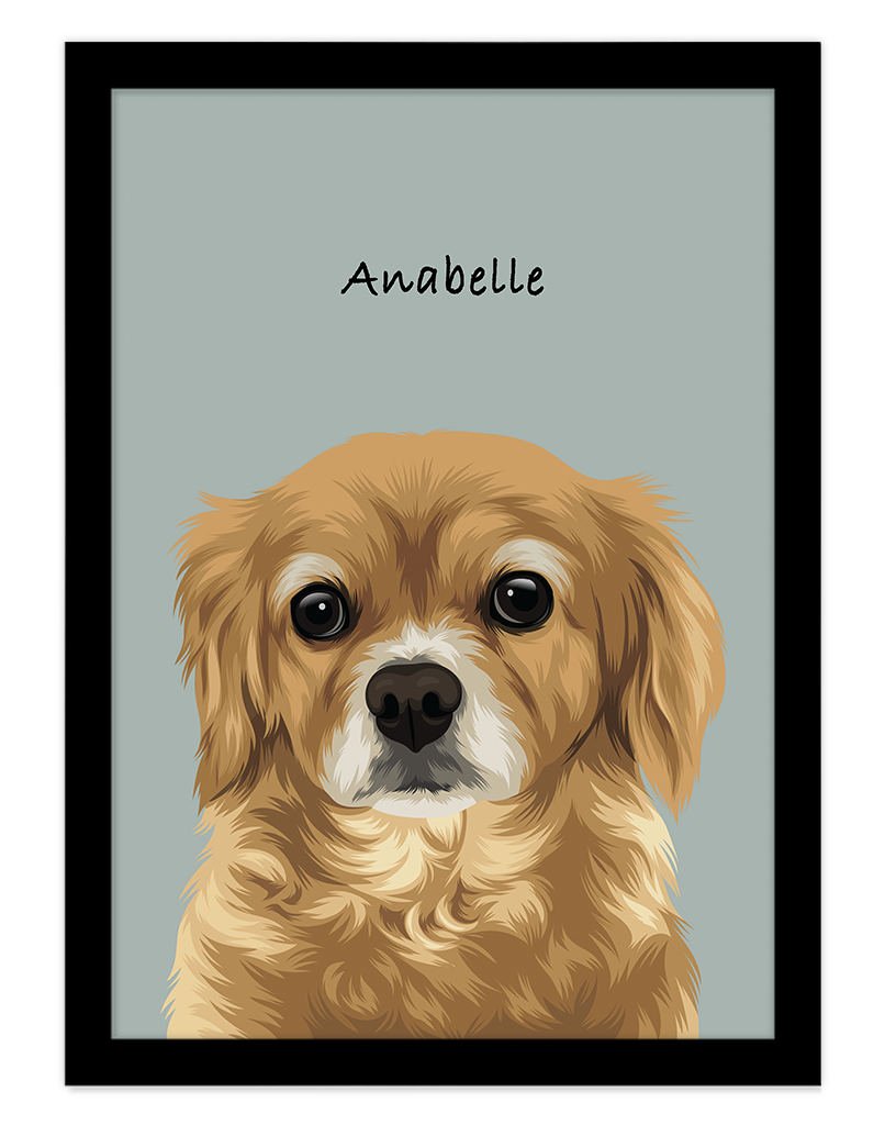 Custom Pet Portrait - One Pet